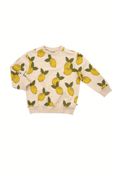 Organic cotton kid's jumper - Lemon