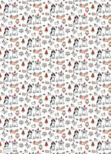 Party Time Flat Gift Wrap