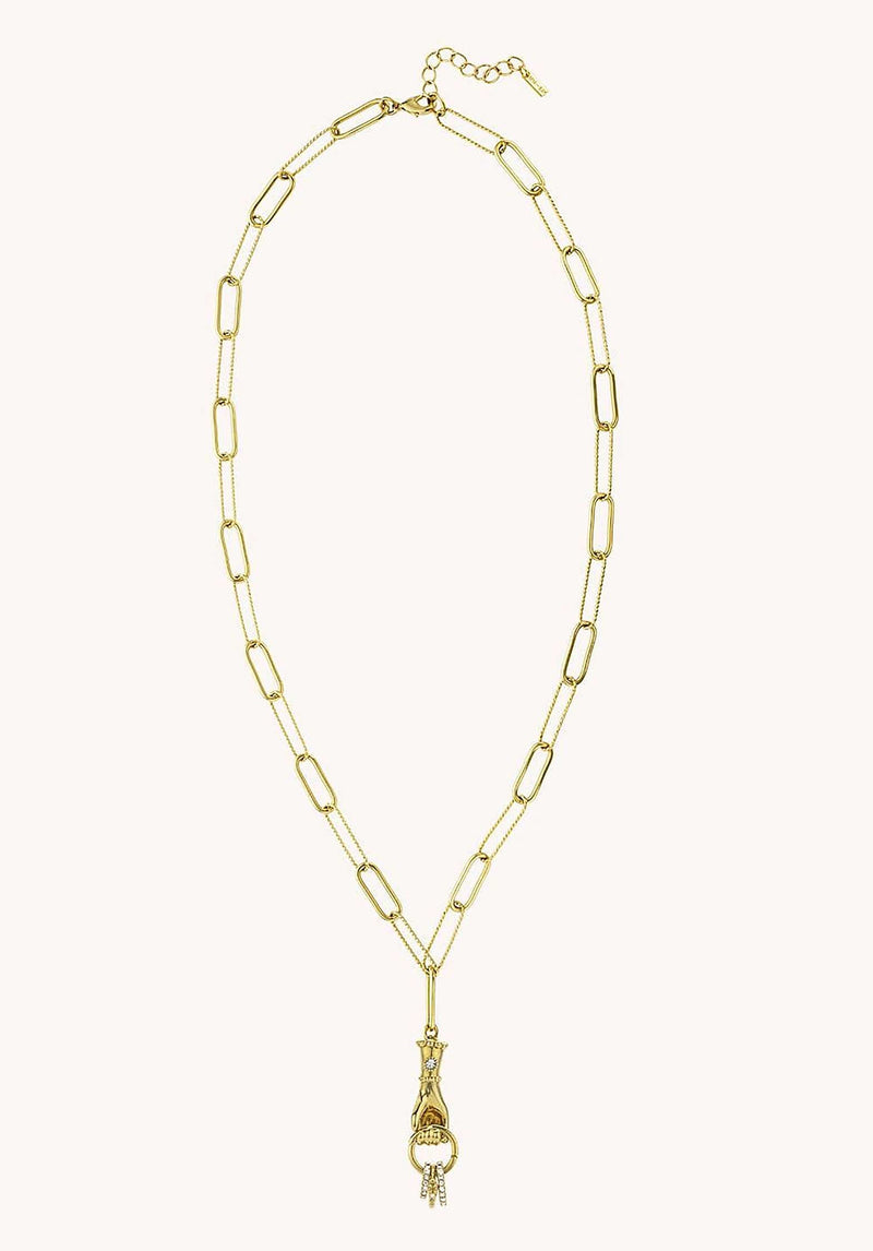 Necklace Co-211g Gold