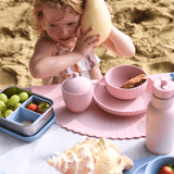 Seashell Silicone Bowl - Pink