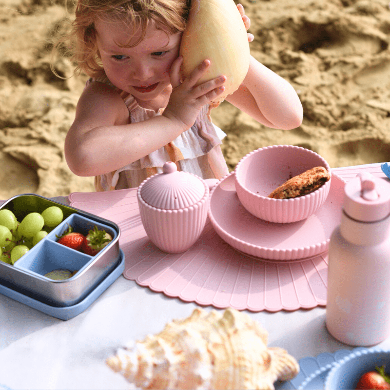 Seashell Silicone Placemat - Pink