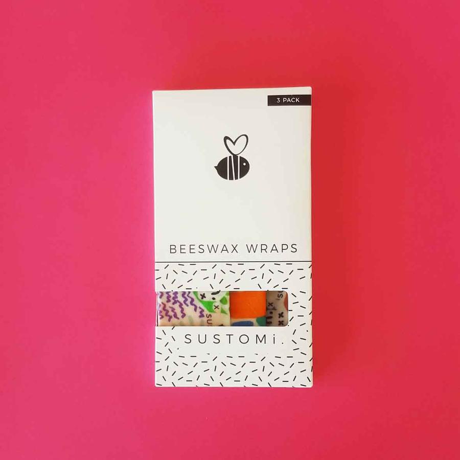 Limited Edition Beeswax Wraps Shuh Lees Dreams 3 Pack: 1S 1M 1L