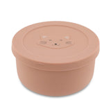 Silicone snack pot with lid - Mrs. Cat