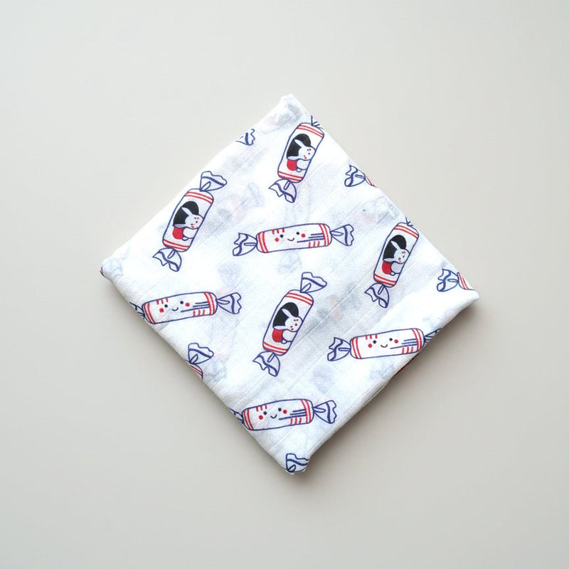 Organic Bamboo Blend Swaddle - Sushi