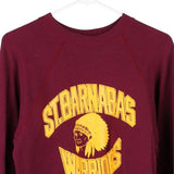 St. Barnabas Warriors Tultex Sweatshirt - Small Burgundy Cotton Blend