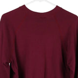 St. Barnabas Warriors Tultex Sweatshirt - Small Burgundy Cotton Blend