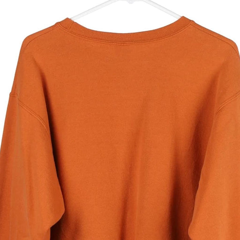 Illinois Jerzees Sweatshirt - Medium Orange Cotton Blend