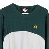 Majestic MLB Sweatshirt - Large Green Cotton Blend