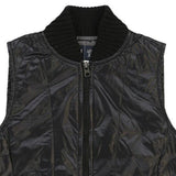 Armani Jeans Gilet - Small Black Polyester