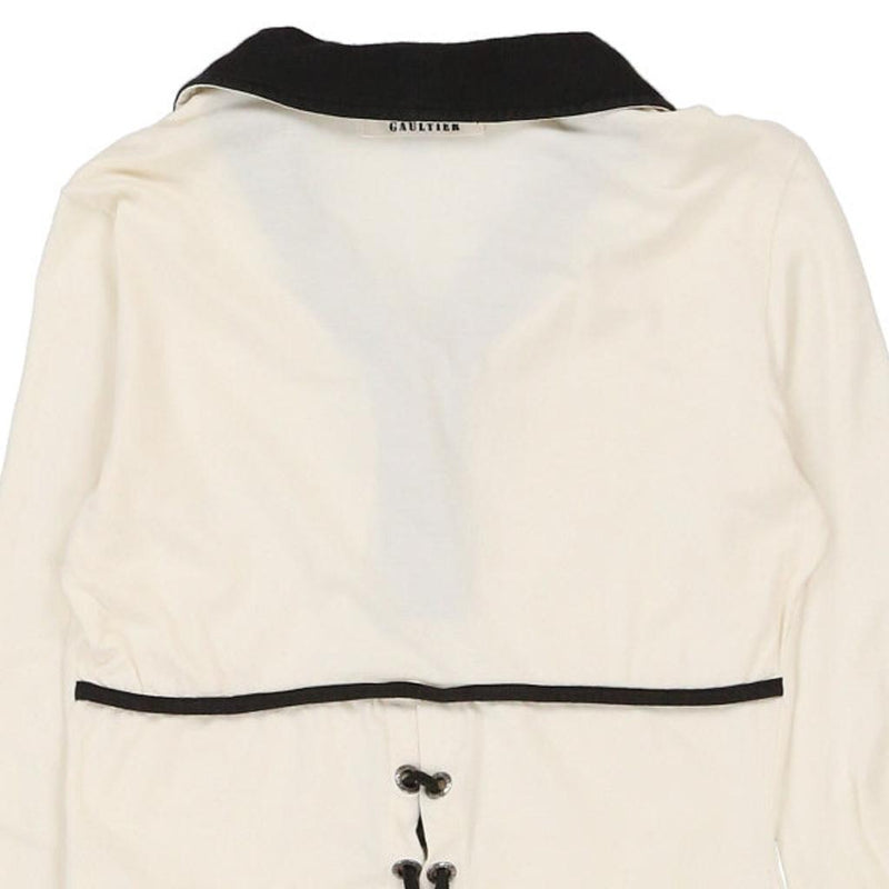 Jean Paul Gaultier Blouse - Medium White Cotton