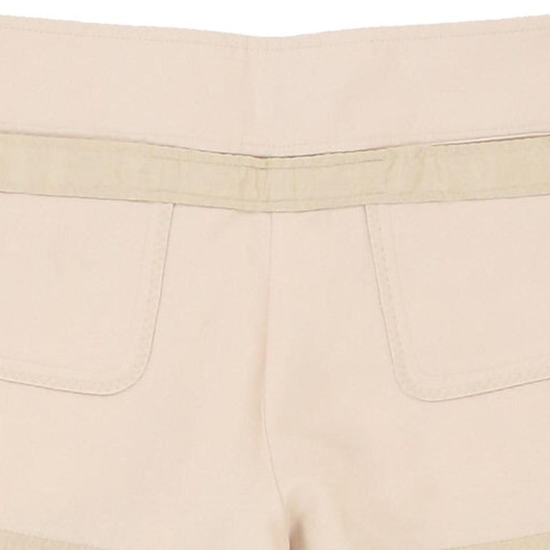 Versace Shorts - 29W UK 8 Beige Linen Blend