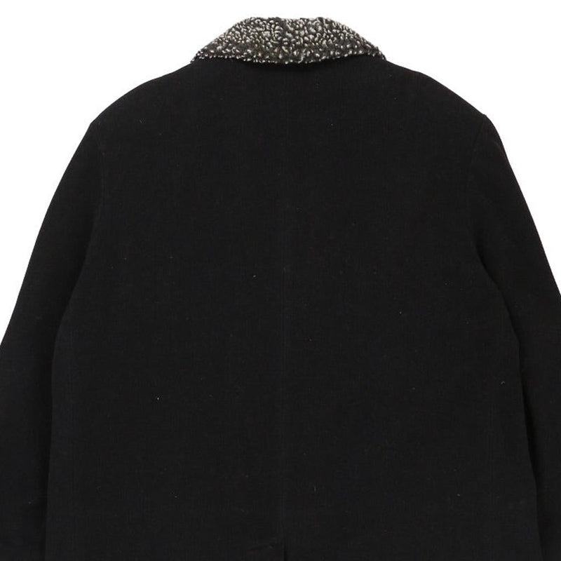 Dolce & Gabbana Trench Coat - XL Black Cashmere Blend