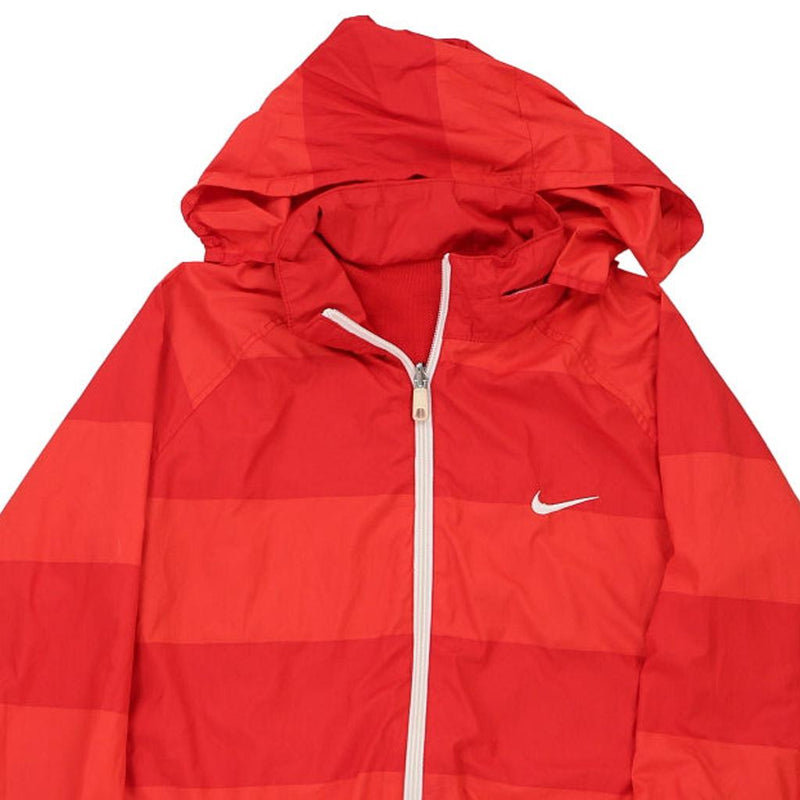 Nike Reversible Jacket - Large Red Polyester