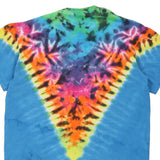 Liquid Blue Tie-Dye T-Shirt - Small Multicoloured Cotton