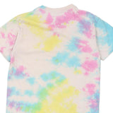 Liquid Blue Tie-Dye T-Shirt - Small Multicoloured Cotton