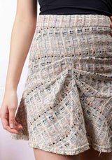 Skirt Sibela Pink-Black