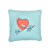 We Love Hong Kong Cushion Cover - Heart