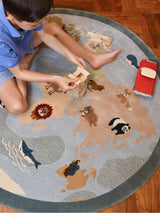 World Map Rug｜Children's Rug