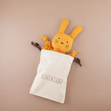 Mustard Bunny Cuddle Comforter