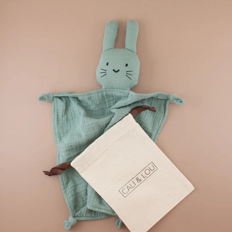 Mint Green Bunny Cuddle Comforter