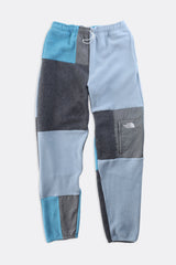 Rework Unisex North Face Patchwork Fleece Pant - M