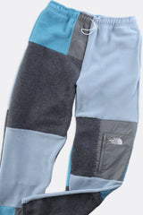 Rework Unisex North Face Patchwork Fleece Pant - M