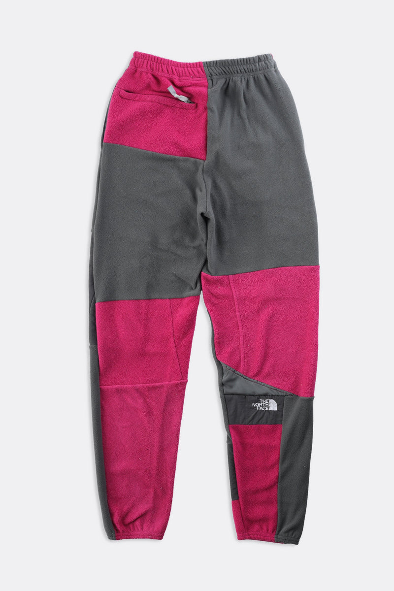 Rework Unisex North Face Patchwork Fleece Pant - XS