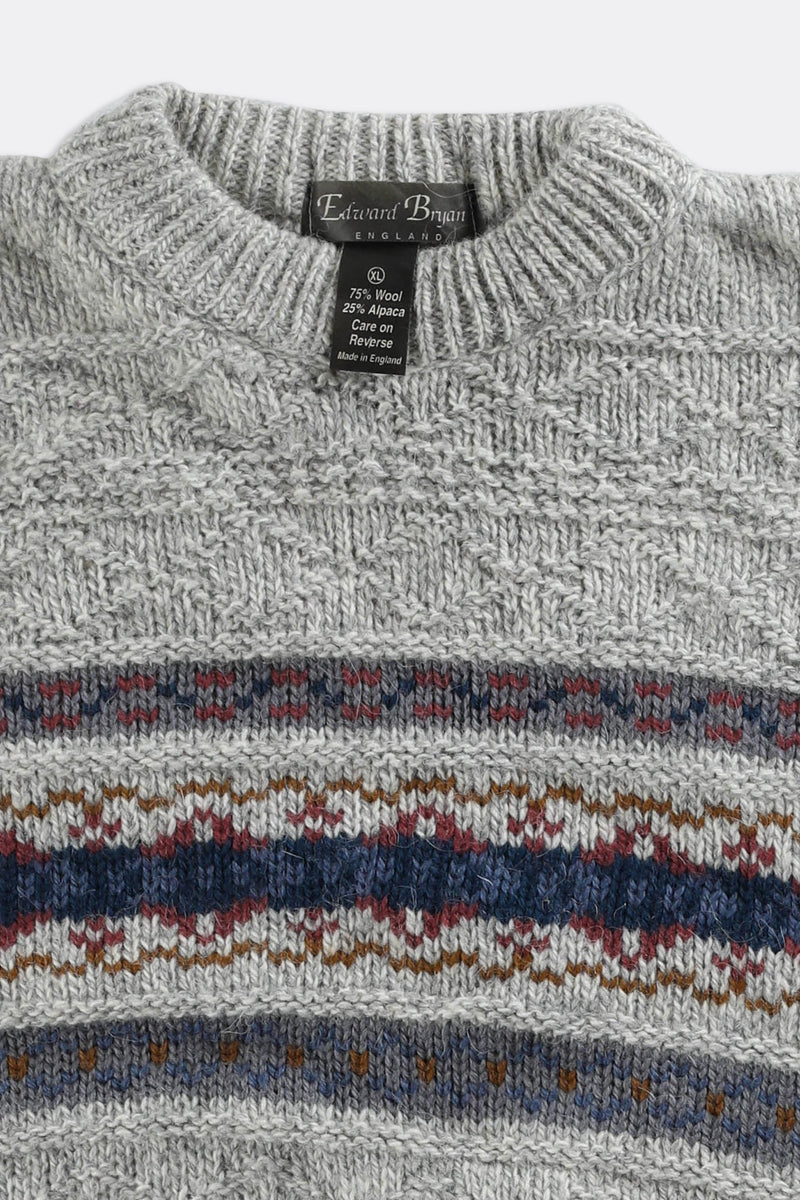 Vintage Knit Sweatshirt