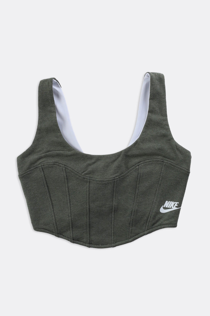 Rework Nike Sweatshirt Bustier - L