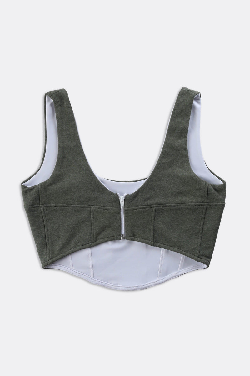 Rework Nike Sweatshirt Bustier - L