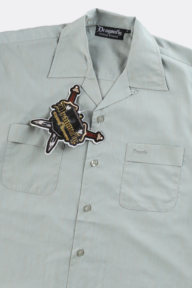 Deadstock Dragonfly Camp Shirt - M