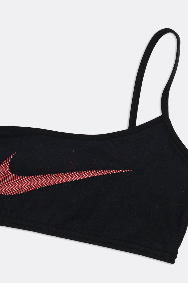 Rework Nike One Shoulder Bra Top - S