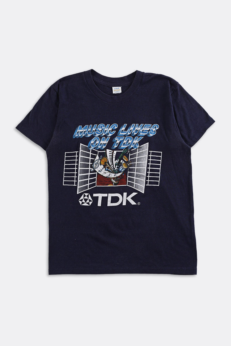 复古 TDK T 恤