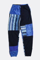 Unisex Patchwork North Face Fleece Pant - Women-XS, Men-2XS