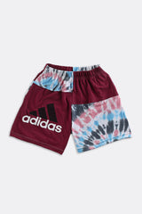 Unisex Rework Adidas Patchwork Tee Shorts - Women-XS, Men-XXS