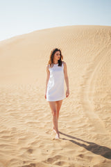 Hana - Straight Beach Linen Dress