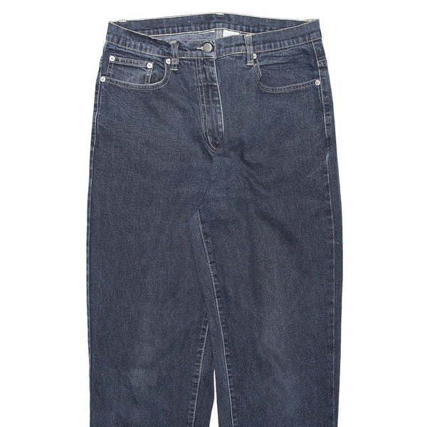 Blue Denim Regular Straight Jeans Womens W30 L28