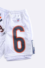 Rework Unisex Bears NFL Jersey Shorts - Women-S, Men-XS