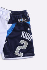 Rework Unisex Mavericks NBA Jersey Shorts - Women-XS, Men-XXS