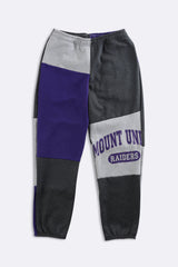 Rework Unisex Raiders Patchwork Sweatpant - Women-M, Men-S