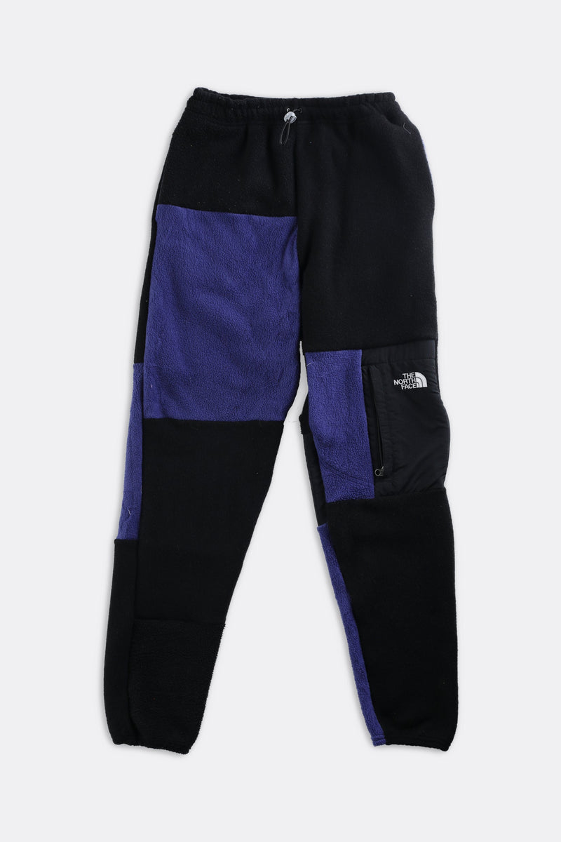 Rework Unisex North Face Patchwork Fleece Pant - Women-XS