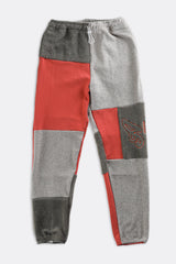 Unisex Rework Adidas Patchwork Fleece Pant - Women-M, Men-S