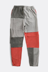 Unisex Rework Adidas Patchwork Fleece Pant - Women-M, Men-S