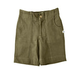 Nickie Shorts - Dark Olive - Sample Sizes 4, 8