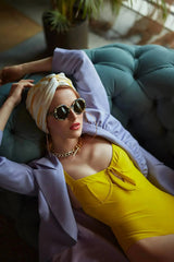 LOBSTER silk scarf