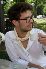 LOBSTER silk scarf