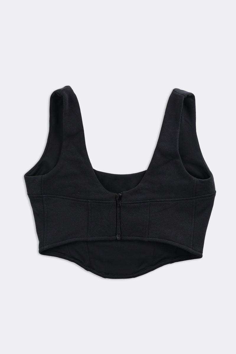 Rework Adidas Sweatshirt Bustier - L