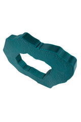 3D Printed Concentric Bangle in Dark Green