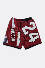 Rework Unisex Cardinals NFL Jersey Shorts - Women-M, Men-S