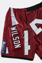 Rework Unisex Cardinals NFL Jersey Shorts - Women-M, Men-S